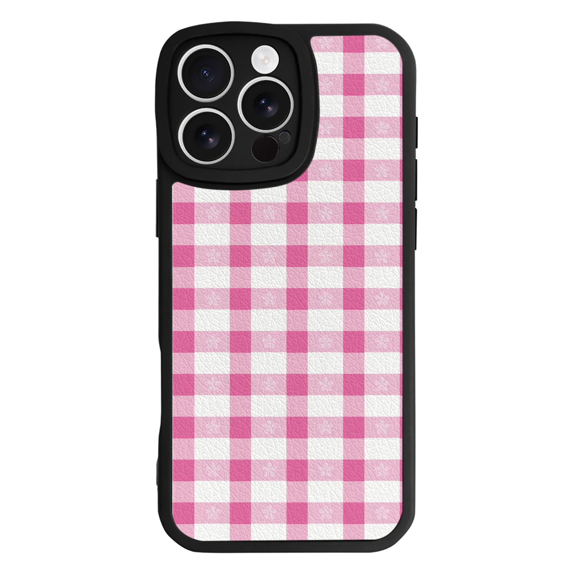 （画像用） Hello Kitty ハローキティ 【iPhone 16シリーズ対応】シリコンスマホケース（レザー調） 材質：シリコン